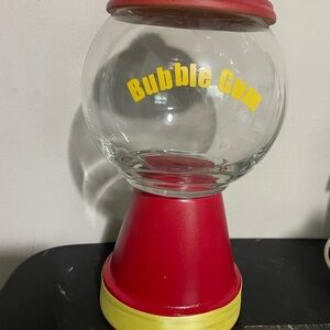 Gum bubble candy jar